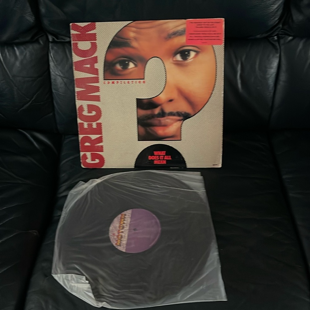 GREG MACK vinyl record.
